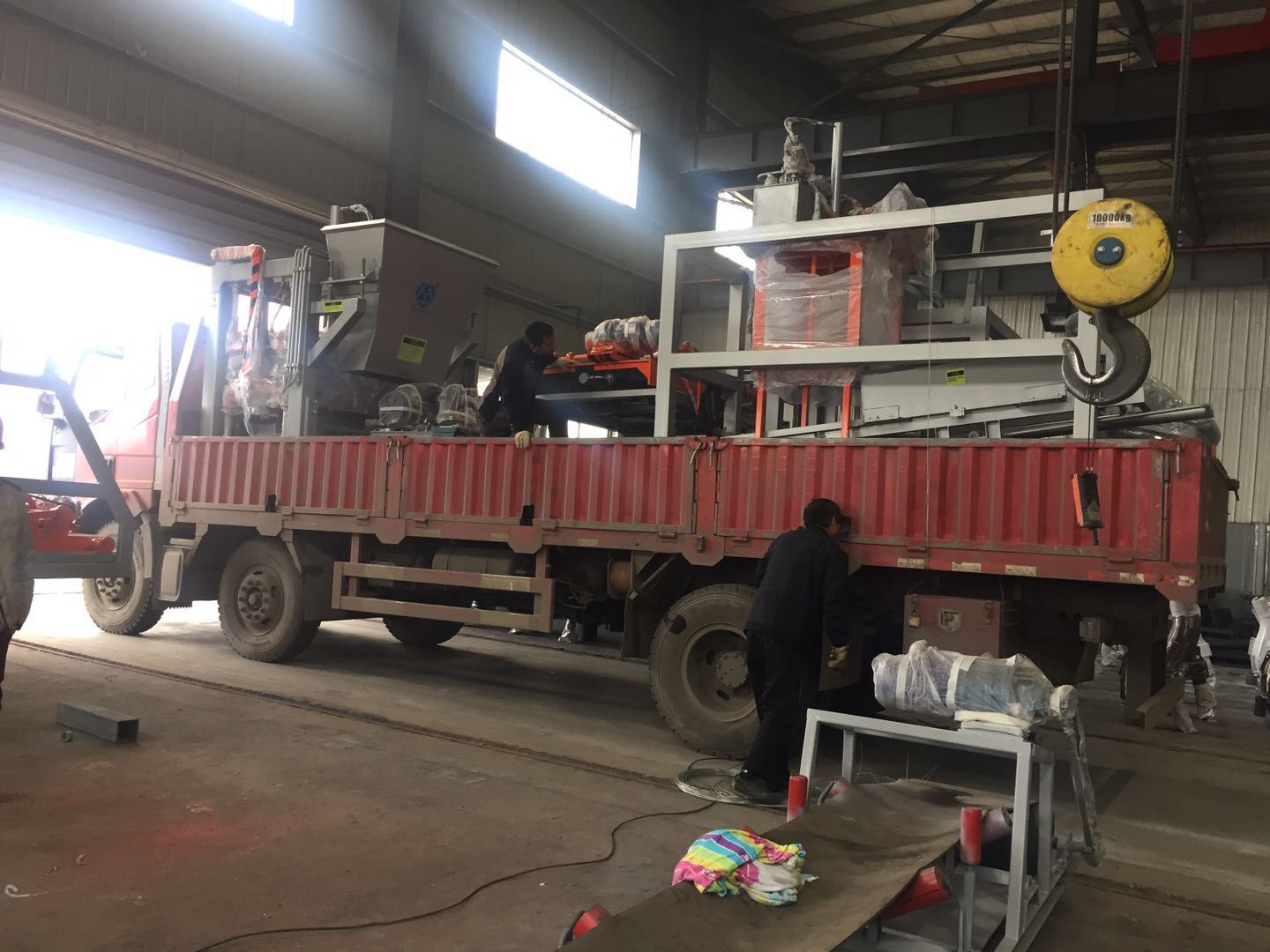 湖南省漣源市白馬山鎮(zhèn)石總訂購(gòu)的QTY5-15今天發(fā)貨啦！